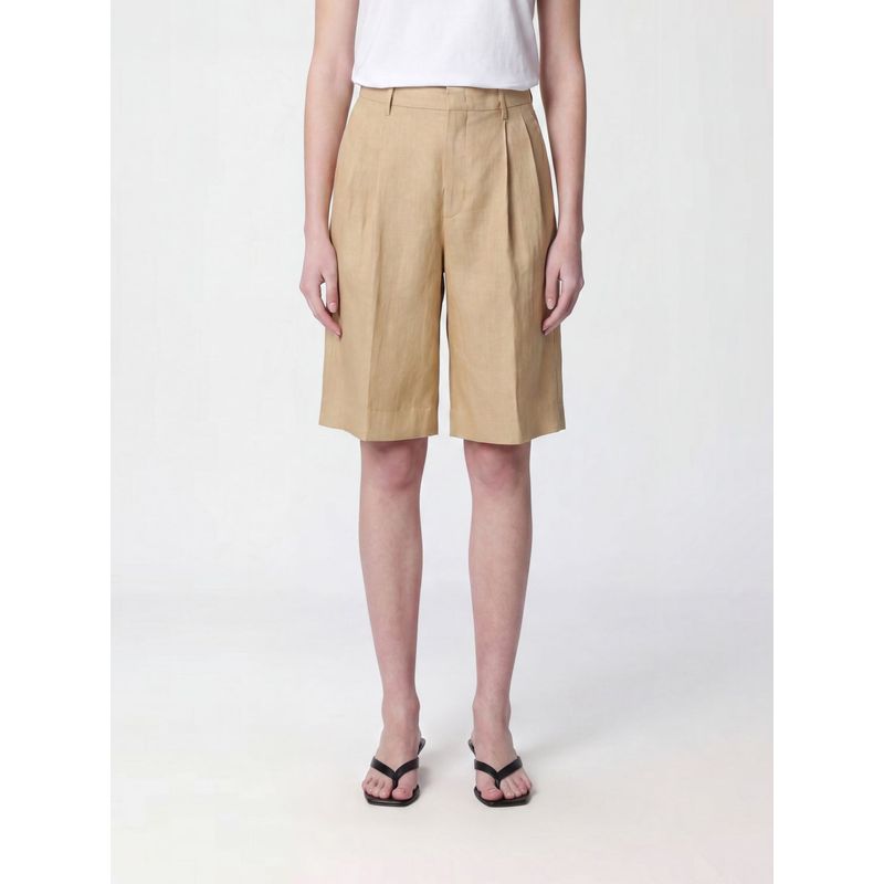 Tagliatore Shorts Woman Beige